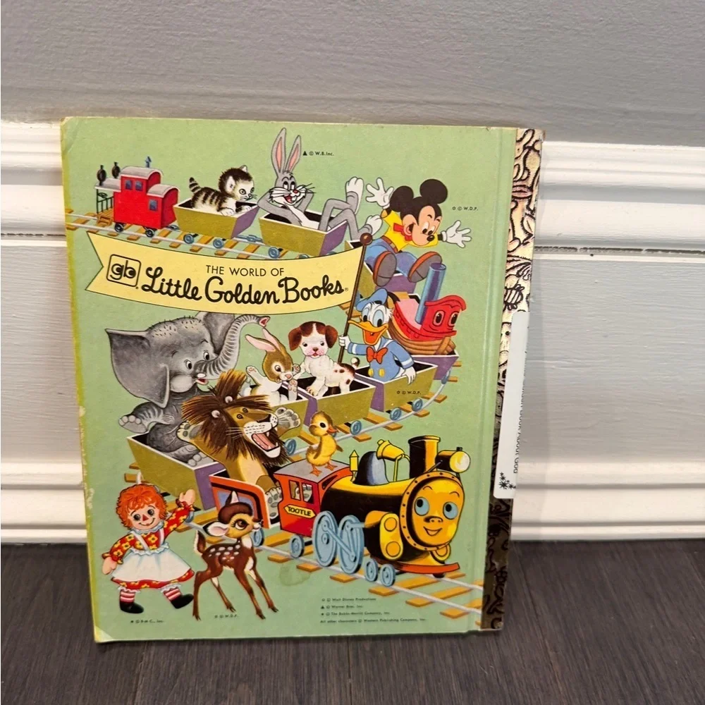 VINTAGE 1973 Little Golden Book About God Hardcover Children's Book Kids Toddler